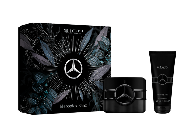 MERCEDES Giftset Sign Your Power ( EDP 100ML + Shower Gel 100ML)